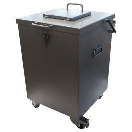 Mobile Shielded Waste Bin