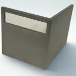 Corner Tabletop Shield - 3 mm