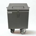 Mobile Pet Shielded Waste Bin – 35 mm
