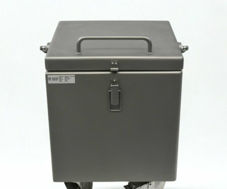 Mobile Pet Shielded Waste Bin – 35 mm