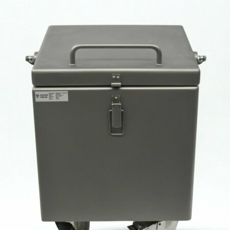 Mobile Pet Shielded Waste Bin – 35 mm