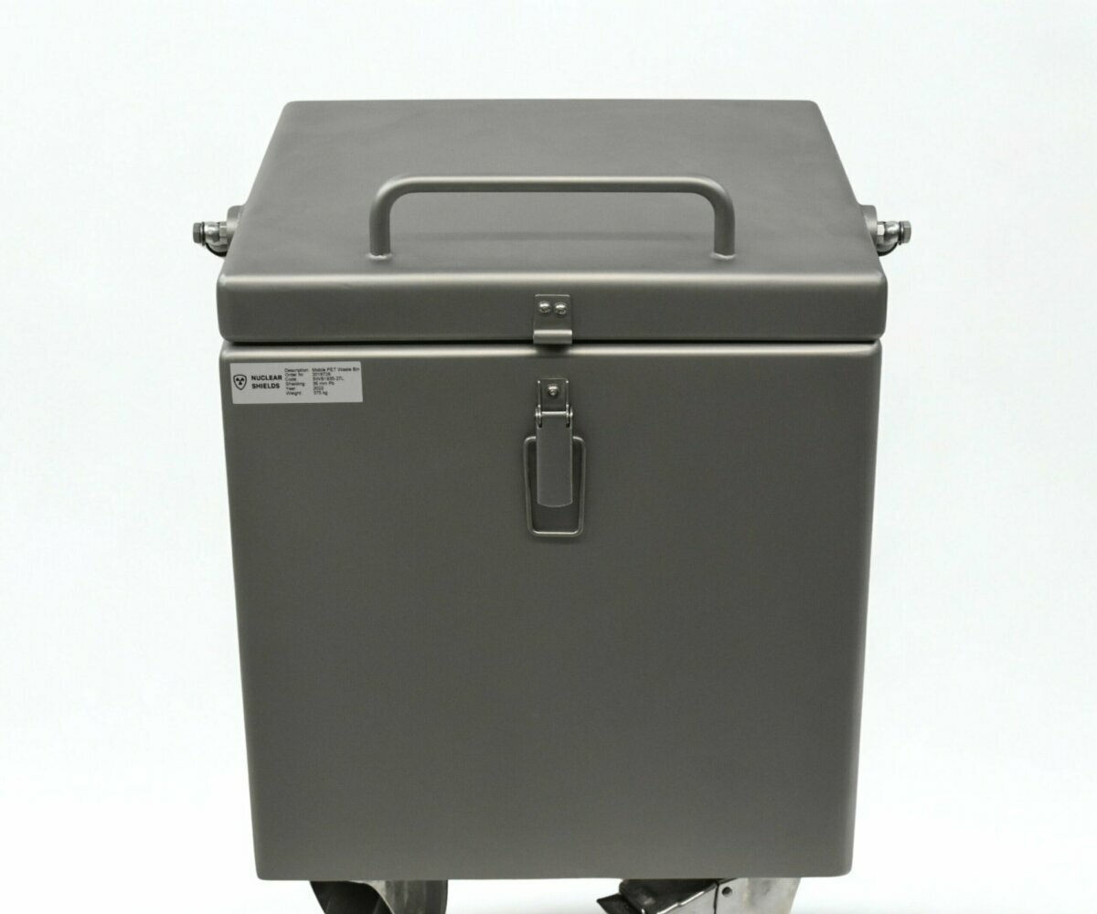 Mobile Pet Shielded Waste Bin – 35 mm