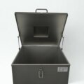 Mobile Shielded Waste Bin - 293L - 6 mm