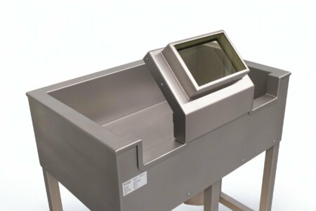 QC L-Block Station with waste compartment – 50 mm