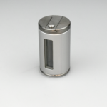 4 mm tungsten sliding vial shield - Silver/Gray