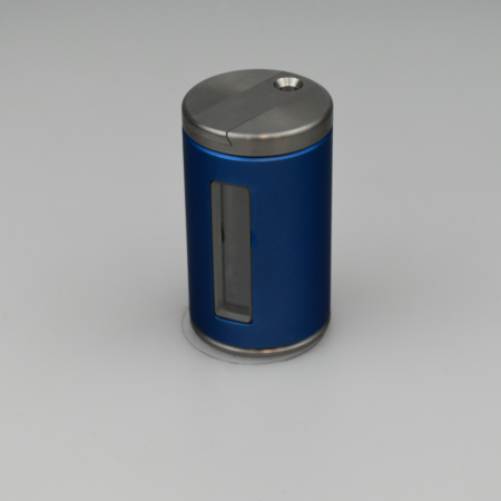 4 mm tungsten sliding vial shield - Blue