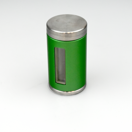 6 mm tungsten magnetic vial shield- Green