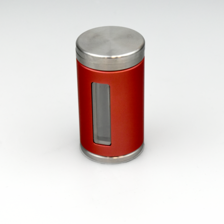 6 mm tungsten magnetic vial shield- Red