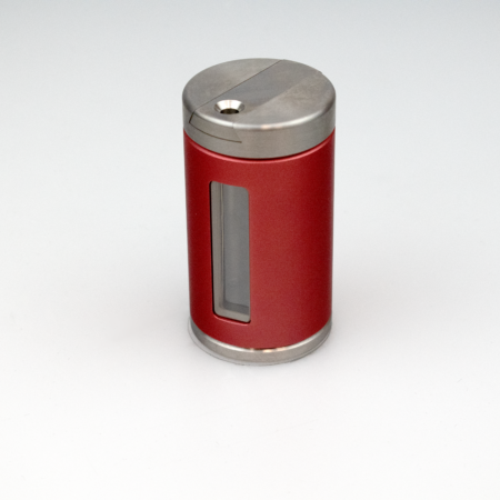 6 mm tungsten sliding vial shield- Red