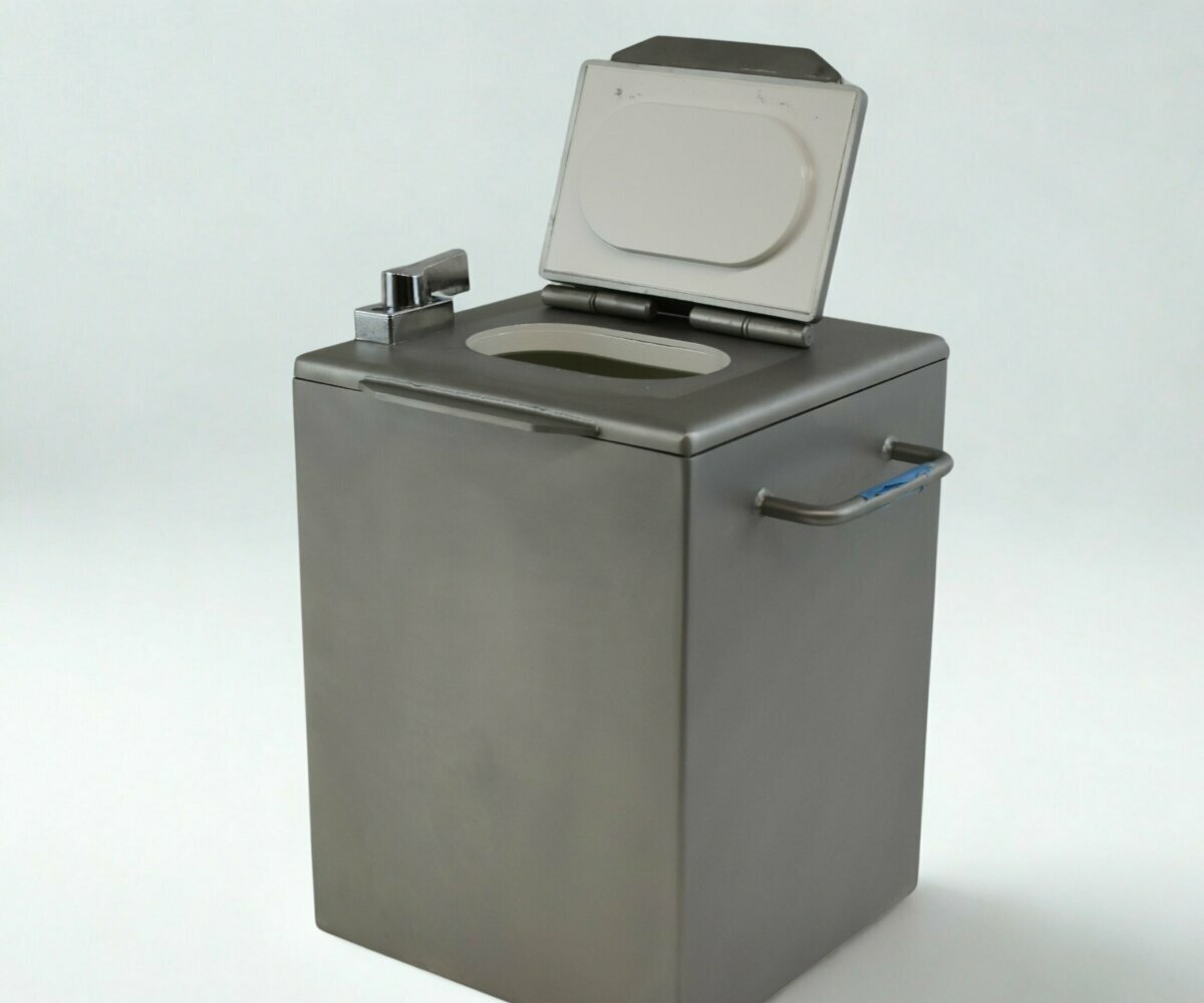 Shielded Sharps Bin - 6 mm Shielded Sharps Bin - 6 mm