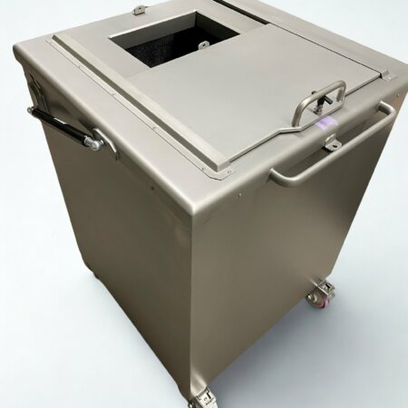 Large Mobile Radioactive Waste Container - 5 mm
