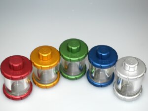 Lead Glass Vial Shields