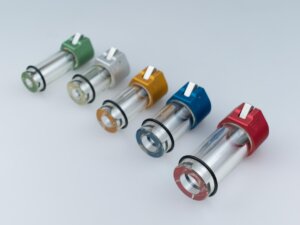 Lead Glass Syringe Shields