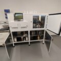 Shielded synthesis workstation