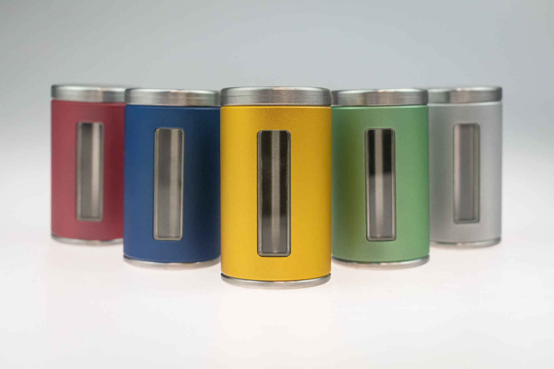 Tungsten vial shields