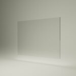 x-ray lead glass window size 1200x900mm for radiation protection