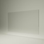 x-ray lead glass window size 1500x900mm for radiation protection
