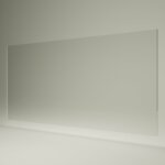 x-ray lead glass window size 2000x1000mm for radiation protection