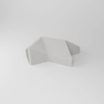 white lead brick in the base corner configuration