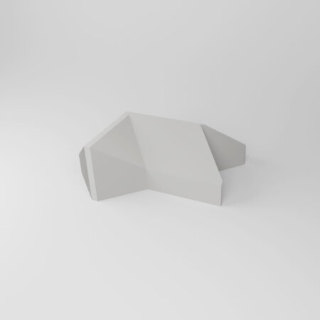 white lead brick in the base corner configuration