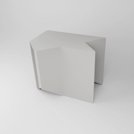 white lead brick in the top corner configuration