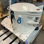 heavy duty lead shielded container with wheels