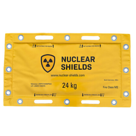 yellow lead blanket for flexible radiation shielding
