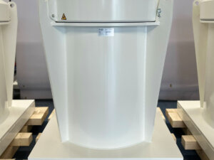 lead shielded 200 liter radioactive waste drum overpack